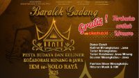 IMG-20250625-WA0001 Kota Solo siap menyambut kemeriahan Pesta Budaya dan Kuliner Minang-Jawa 2025, yang akan digelar pada Minggu, 29 Juni 2025 di Pendopo Balai Kota Surakarta. Acara spektakuler ini akan berlangsung mulai pukul 09.00 hingga 22.00 WIB dan terbuka gratis untuk masyarakat umum.