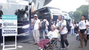 Jasa Raharja menunjukkan komitmennya dalam mendukung Program Mudik Gratis BUMN 2026 dengan menyiapkan kuota 23.500 pemudik. Program bertema “Mudik Aman, Berbagi Harapan” ini merupakan wujud kehadiran negara dalam menyediakan layanan mudik yang aman, nyaman, dan inklusif bagi masyarakat menjelang Hari Raya Idulfitri 1447 H.